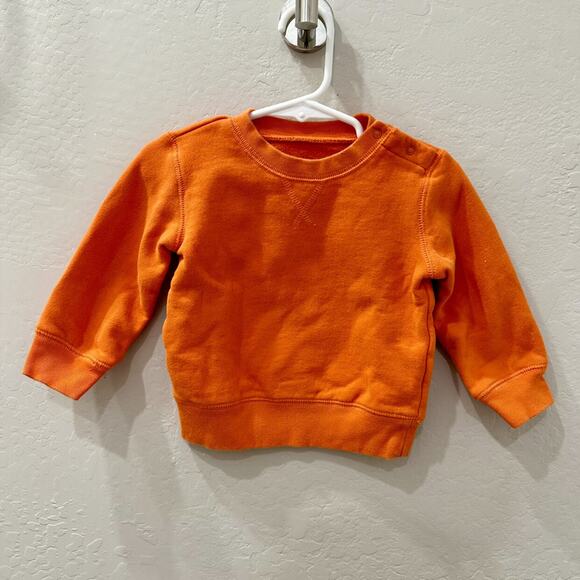 Primary Bright Orange Crewneck Sweatshirt - Picture 1 of 6
